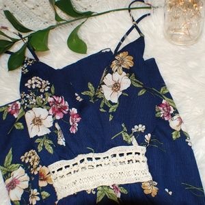Floral Romper Dress